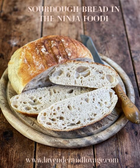 Sourdough Bread In The Ninja Foodi Lavender And Lovage