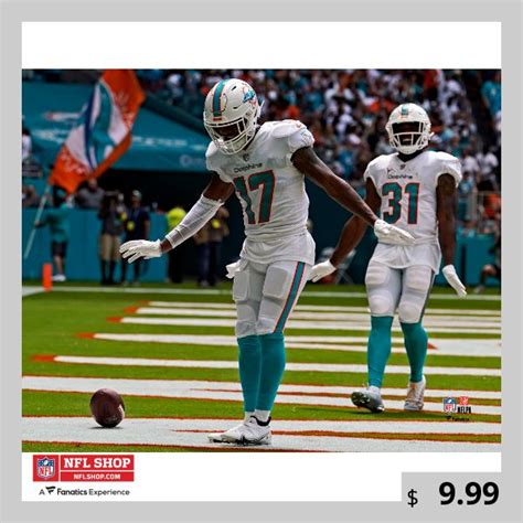 Unsigned Miami Dolphins Jaylen Waddle Fanatics Authentic Waddle Celebration Photograph | Miami ...