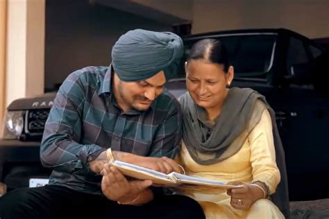 When Sidhu Moosewala Dedicated A Song To His Mother Dear Mama Watch