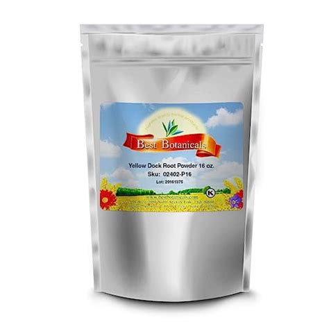 Best Botanicals Yellow Dock Root Powder Oz Walmart