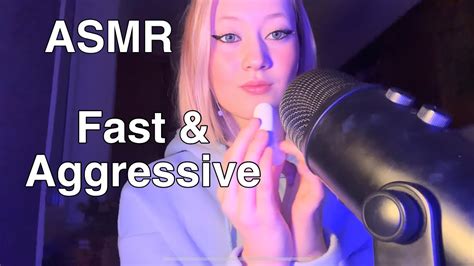 Asmr Fast And Aggressive Triggers For Tingles ⚡️ Youtube