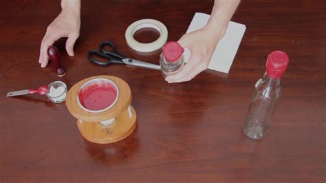 How To Wax Seal Bottles With Biodegradable Sealing Wax Youtube