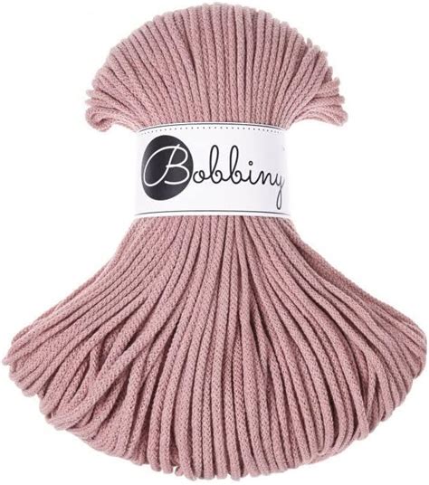 Bobbiny Junior Mm Geflochtene Makramee Schnur Blush M Amazon