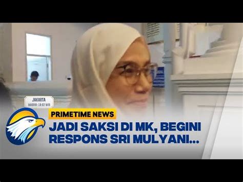 Senyum Sri Mulyani Respons Soal Jadi Saksi Di Mk Youtube