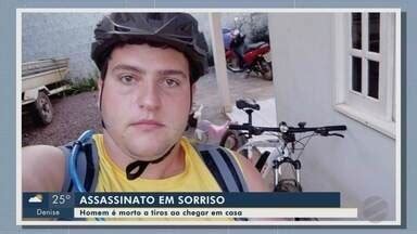 Bom Dia Mt Homem Assassinado A Tiros Quando Chegava Em Casa Em