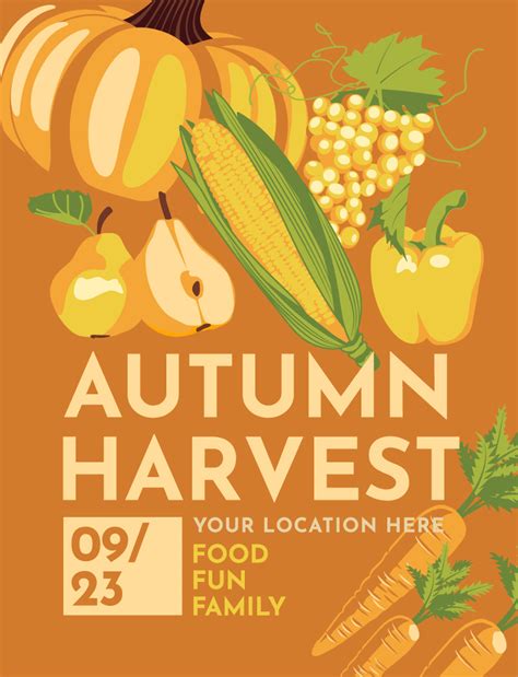 Harvest poster by Maria Ahafonova on Dribbble