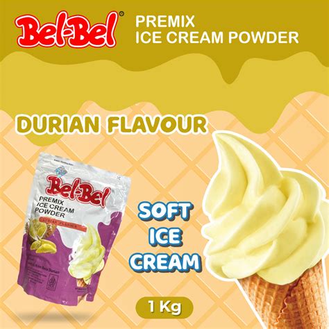 Jual Bubuk Ice Cream Rasa Durian Kg Belbel Shopee Indonesia