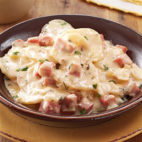 Creamy Scalloped Potatoes And Ham Recipe