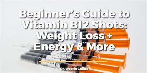 Do Vitamin B12 Shots Help With Weight Loss - WeightLossLook