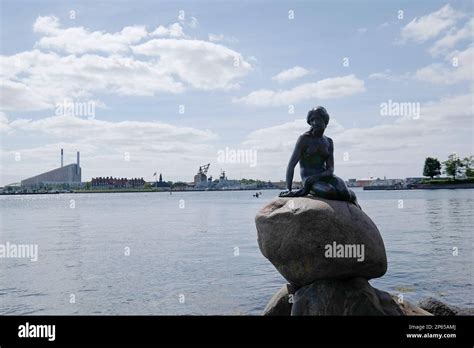 Denmark, Copenhagen, Little mermaid Stock Photo - Alamy