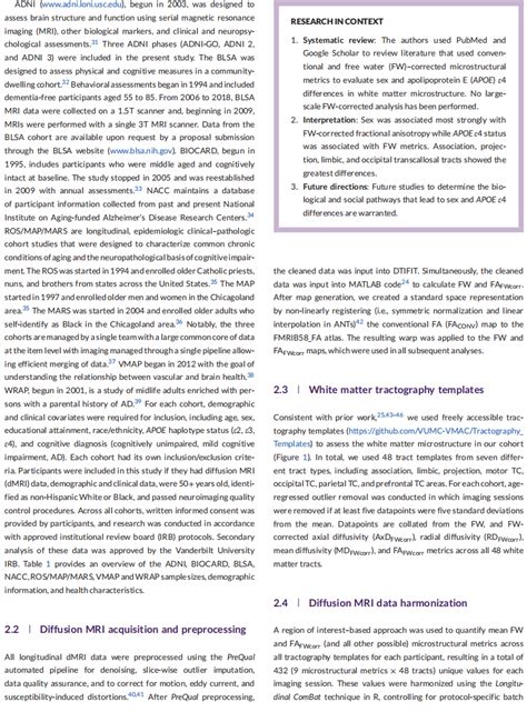 Sex and APOE ε allele differences in longitudinal white matter