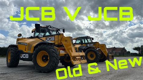 Jcb Telehandler Old And New Comparison Vs Youtube