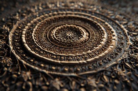 Premium Photo | Intricate mandala patterns