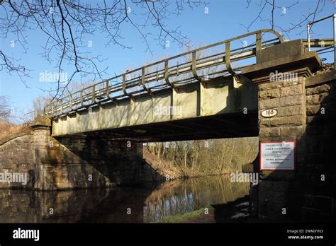 Railway Bridge No Over The Leeds Liverpool Canal Near Gargrave