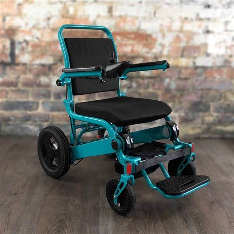 Magshock® Turquoise Fold And Go Wheelchairs® Wheelchair Fold N Go Wheelchair Accessories