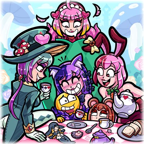 Mad Tea Party By Hooksnfangs On Deviantart