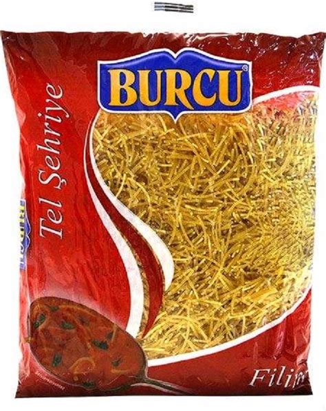 Burcu Makarna Tel Sehriye Filini Vermicelli Pasta 400g Bol