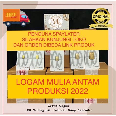 Jual 5 GRAM KEMASAN CERTICARD ANTAM TERBARU EMAS ANTAM 5 GRAM LOGAM