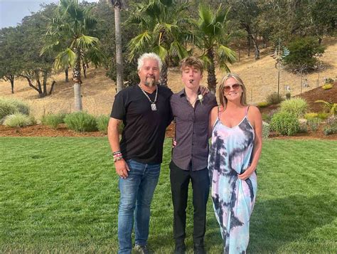 Guy Fieri S Son Ryder 16 Is All Grown Up In Homecoming Photos