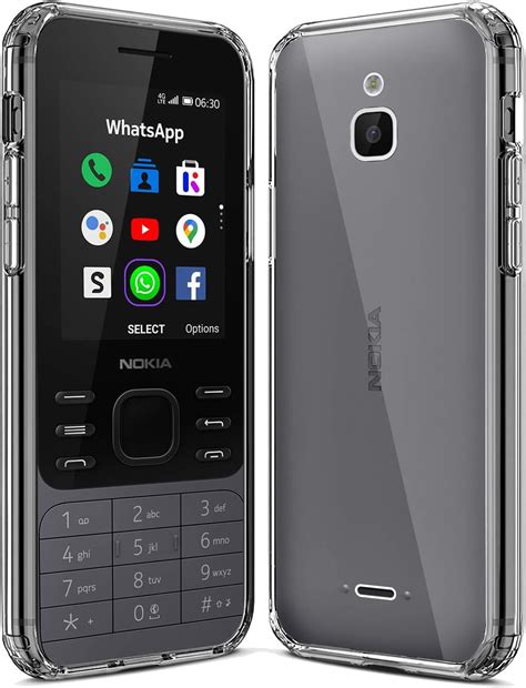 Amazon YJROP For Crystal Clear Designed For Nokia 6300 4G Case