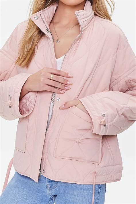 Quilted Zip Up Jacket