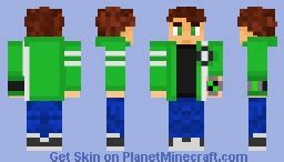 Ben 10 Alien Force - Albedo Minecraft Skin