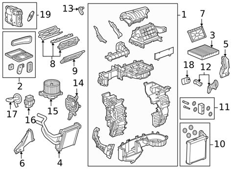 Chevrolet Spark Heater And Air Conditioning Evaporator Case