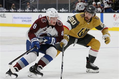 Vegas Golden Knights Vs Avalanche A Hard Fought Game Ends With Golden