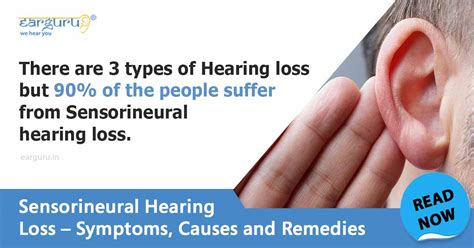 What is Sensorineural Hearing Loss? Read to know the Causes, Treatment