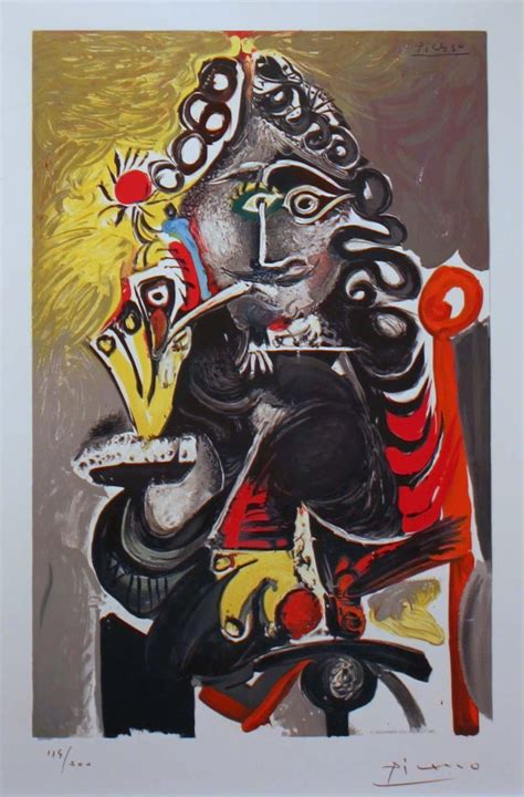 Pablo Picasso Le Cavalier For Sale At 1stdibs