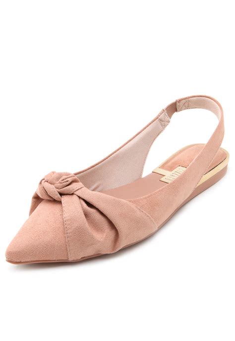 Sapatilha Vizzano Nó Nude Compre Agora Dafiti Brasil