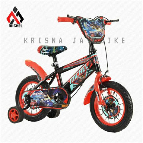 Jual Sepeda Bmx Anak Michel 12 By Krisna Jayabike Shopee Indonesia