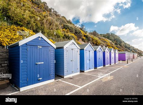 Colorful Beach Huts On Beach Hi Res Stock Photography And Images Alamy