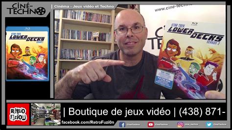 Pr Sentation Unboxing Du Coffret Star Trek Lower Decks Season En