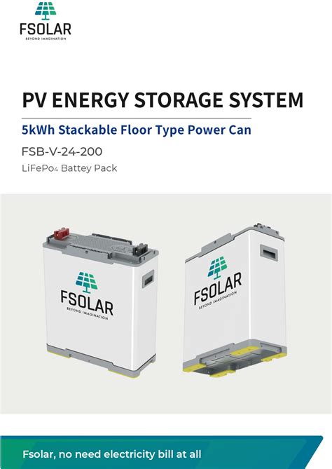 Fsolar LiFePO4 200AH 24V Lithium Battery - EMARATI SOLAR