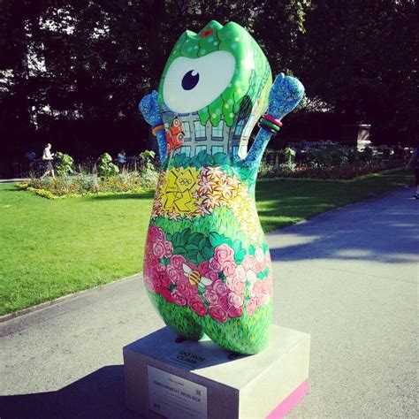 Wenlock Olympic mascot. Different Wenlocks and Mandevilles all over ...