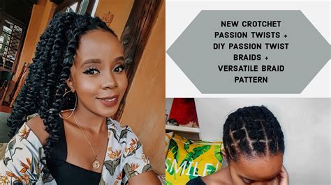 New Crotchet Passion Twist Versatile Braid Pattern Diy Passion Twist Braids Youtube