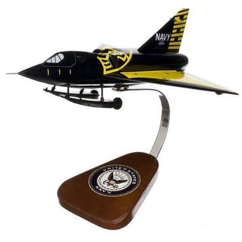 Convair F2Y Sea Dart Wood Desktop Model Airplane | #25679491