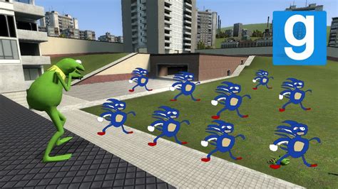 The Sanic Army Garys Mod Youtube