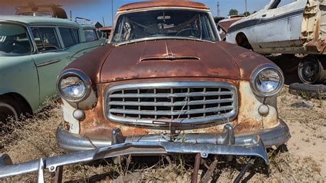 Junkyard Gem 1955 Hudson Rambler Custom Cross Country Autoblog