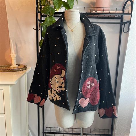 Insane Vintage Betty Boop Cardigan Features A Depop