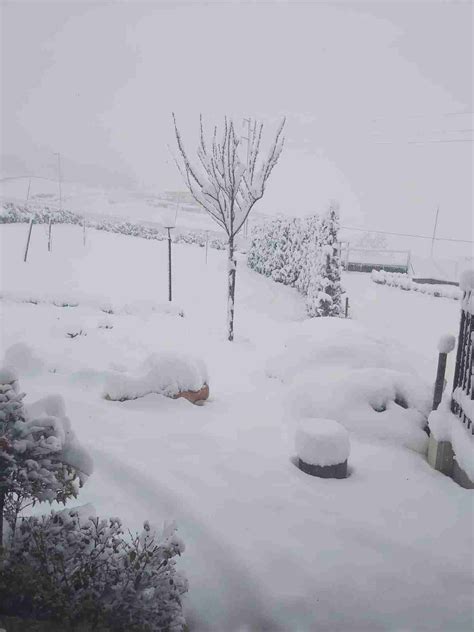 Nevica In Appennino Tanta Neve A Potenza