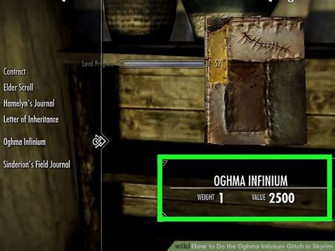 How to Do the Oghma Infinium Glitch in Skyrim (with Pictures)