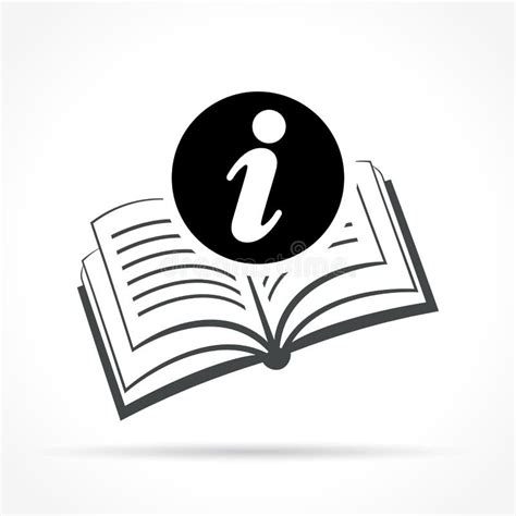 information icon  white background stock vector illustration