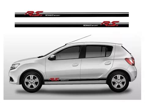 Kit Adesivo Faixa Personalizada Renault Sandero Rs Sport Parcelamento