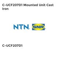 Shop Ntn Snr C Ucf D Mounted Unit Cast Iron Flanged Units Zoro Uk