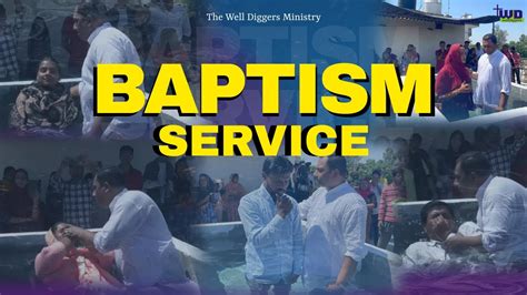 Baptism Service On Resurrection Sunday 9th April 2023 Youtube