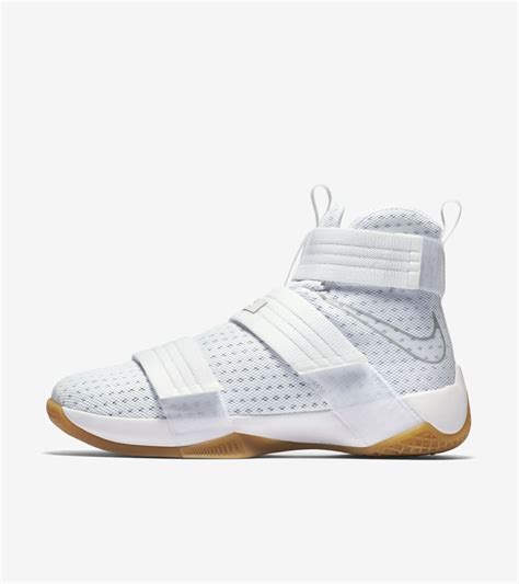 Nike Zoom Lebron Soldier 10 'White & Gum' Release Date. Nike SNKRS