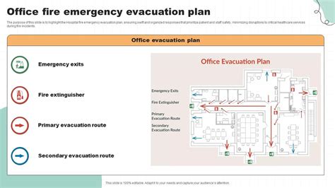 Office Fire Emergency Evacuation Plan PPT Sample