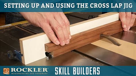 Cross Lap Jig Woodworking Blog Videos Plans How To